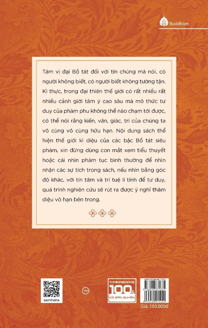 Sự Tích Tám Vị Đại Bồ Tát & Sống Trăm Năm Và Tôi Nhận Thấy -