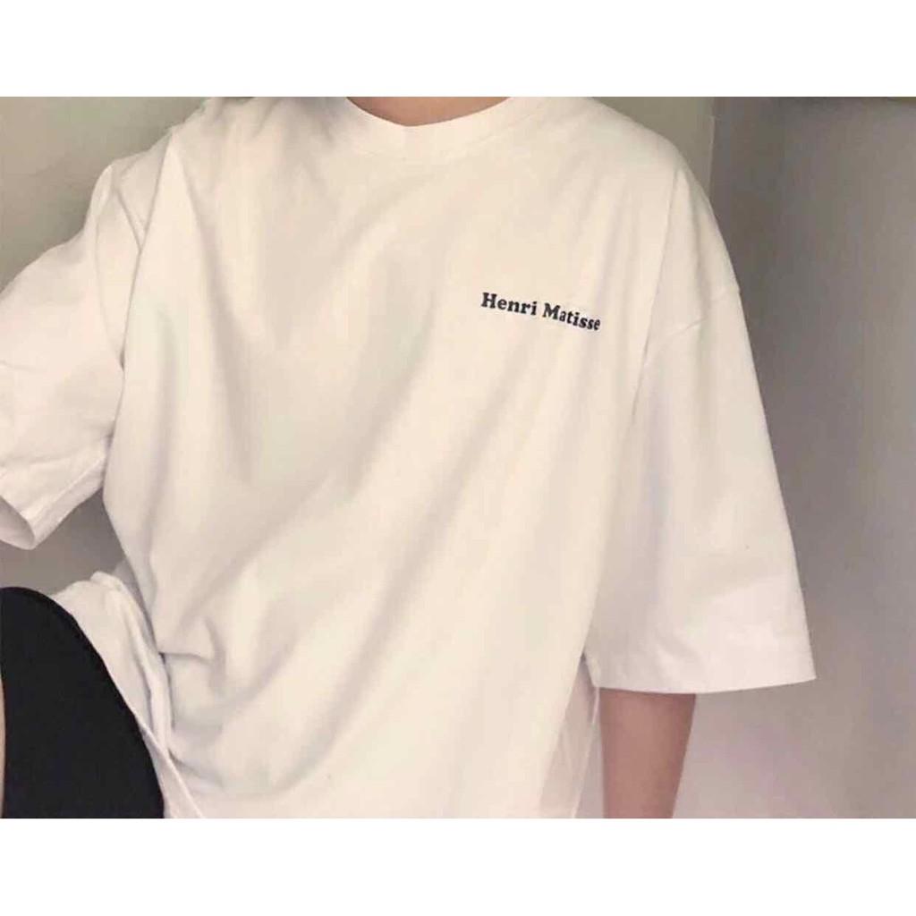 ÁO THUN ÁO PHÔNG TAY LỠ UNISEX NAM NỮ HENRI 2 MÀU THE 1992