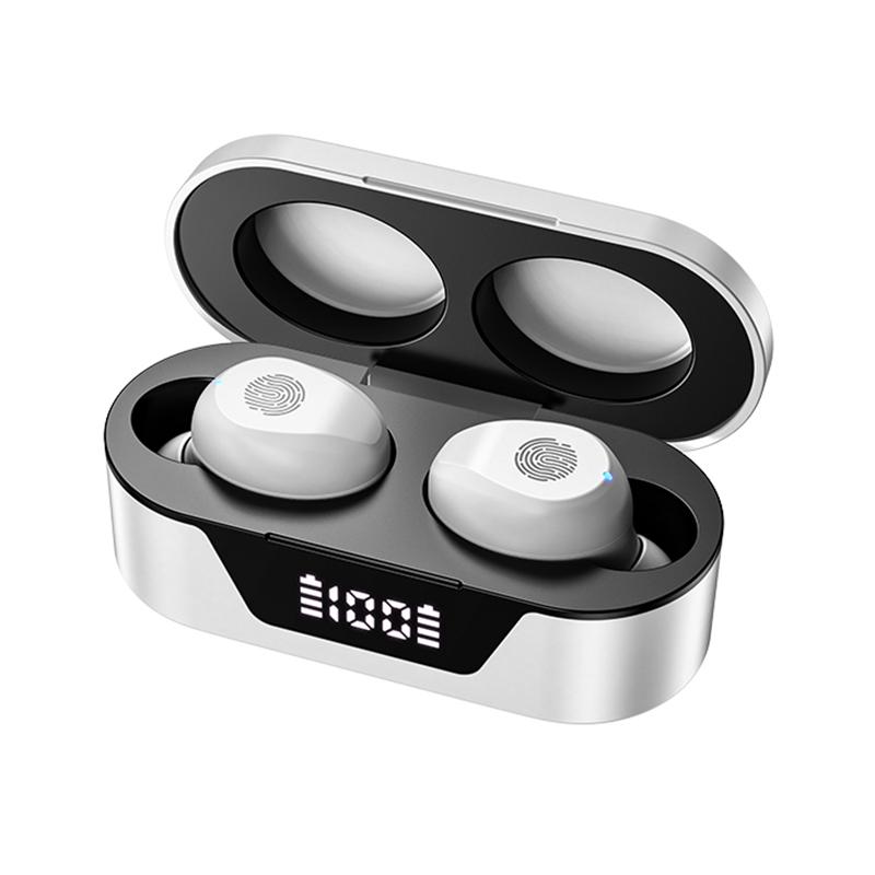 Tai Nghe Không Dây Điều Khiển Cảm Ứng Điện Chữ Số-Màn Hình Tai Nghe Chụp Tai Bluetooth Thể Thao Chống Nước Bluetooth Tai Nghe Có Mic