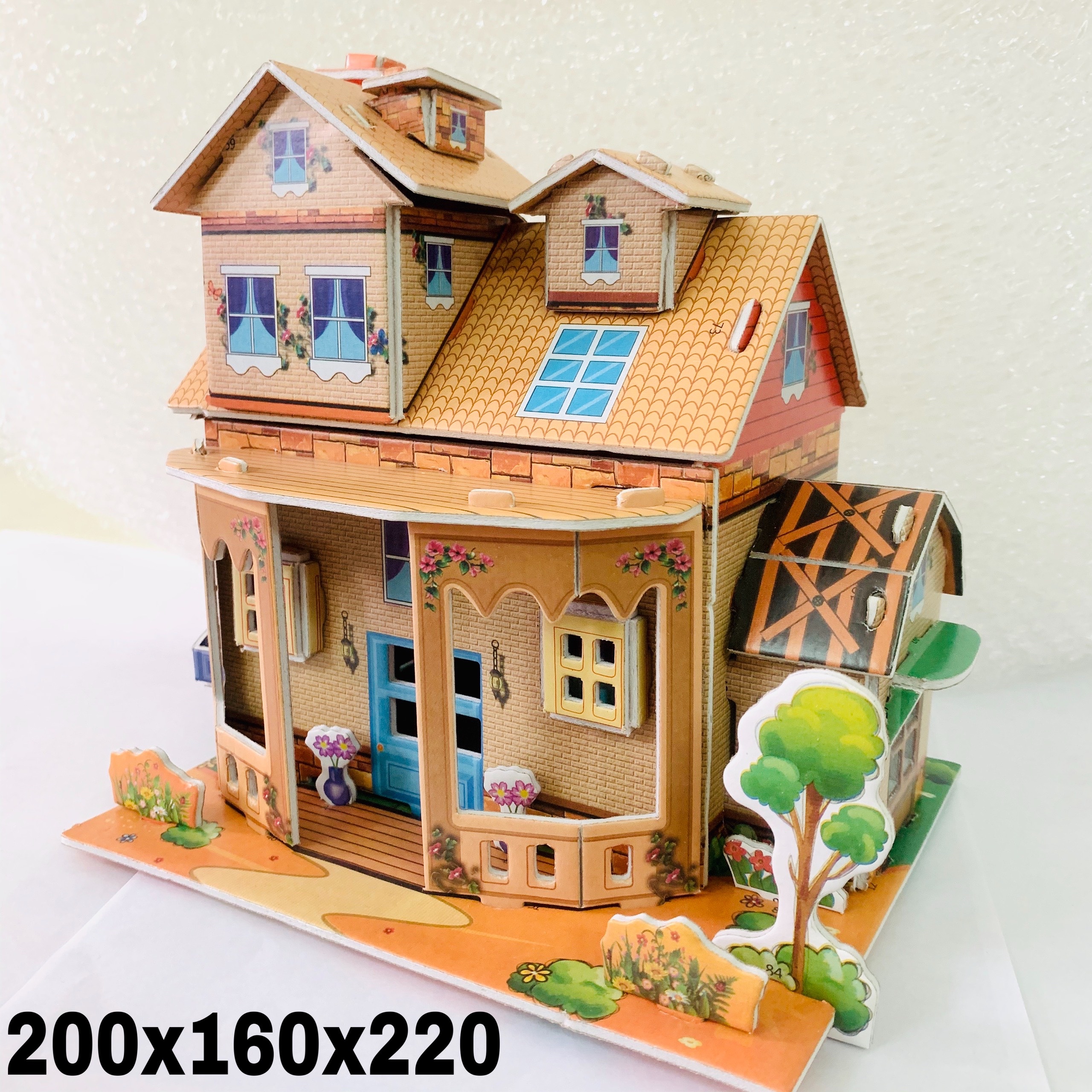 Ghép hình trí tuệ 3D - Size đại - Cho bé trai và bé gái