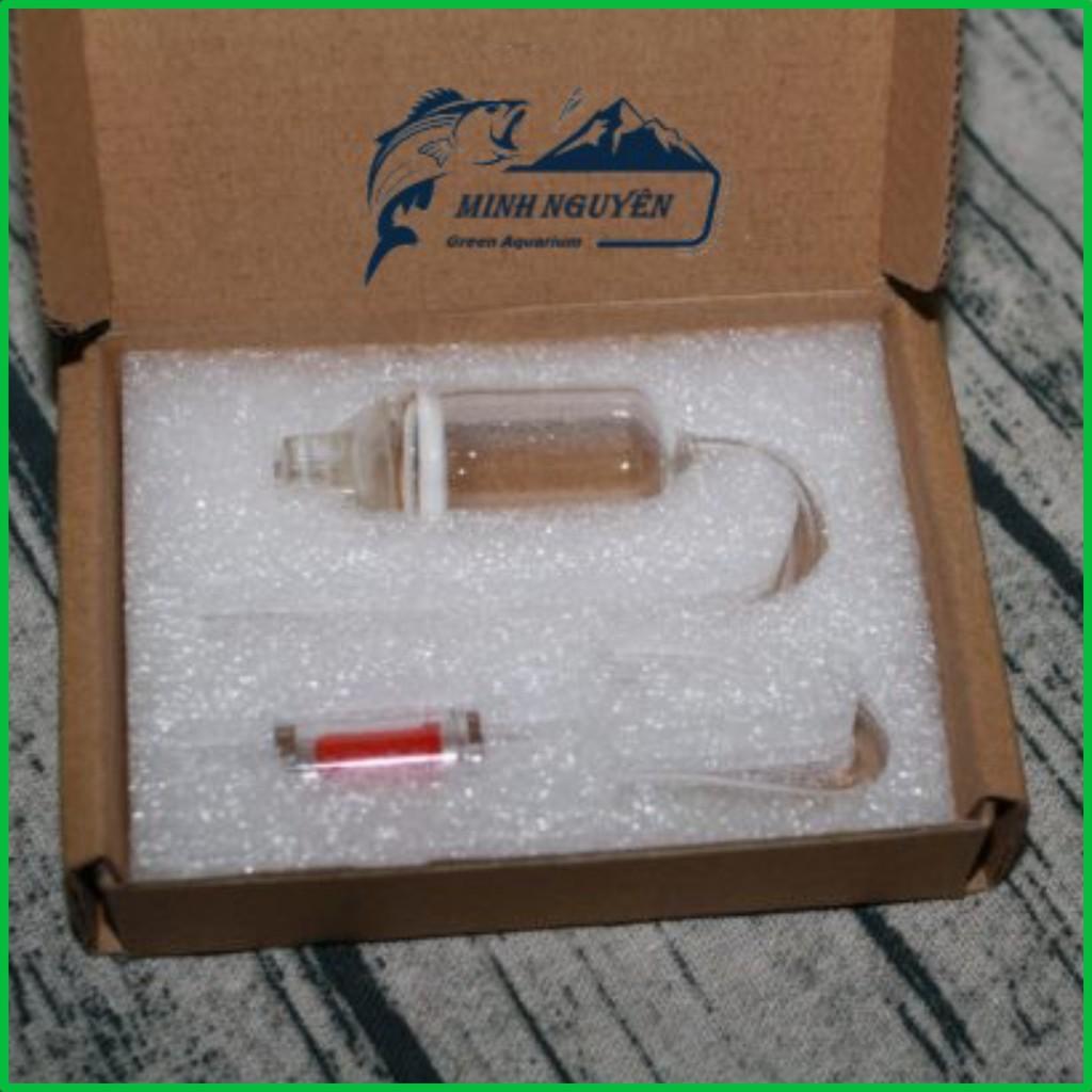 Bộ ống sủi Co2 thủy tinh chống gập | ống Co2 thủy tinh