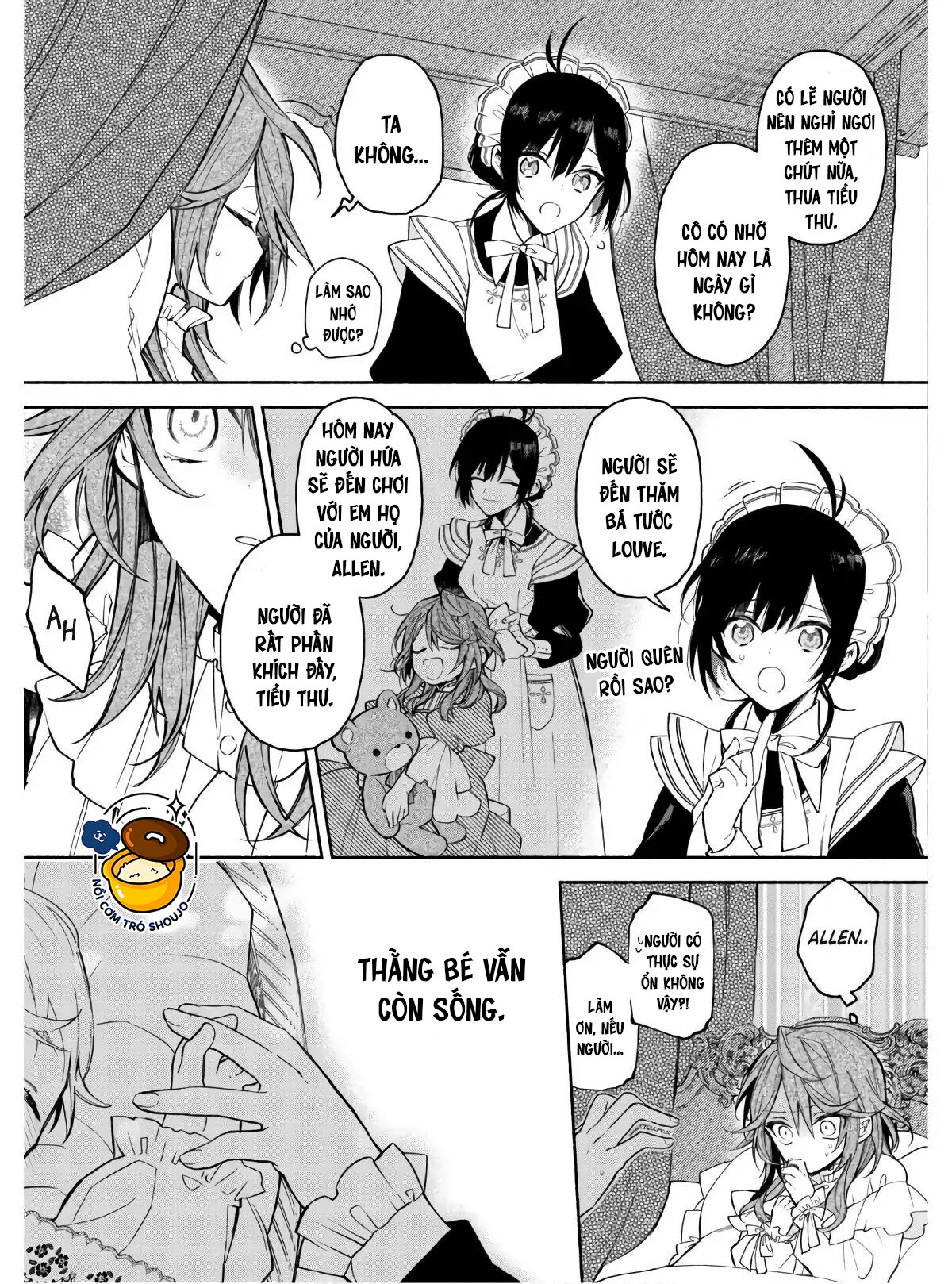 vì đã trở về thân phận ác nữ nên tôi nghĩ mình sẽ chạy trốn khỏi hoàng tử CHƯƠNG 1.2 5