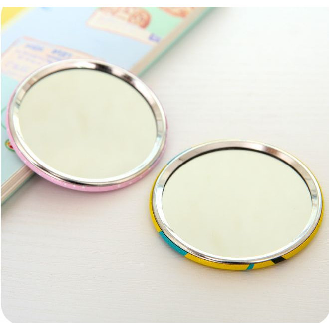 Bộ 2 Gương Trang Điểm Bỏ Túi Loại Mini