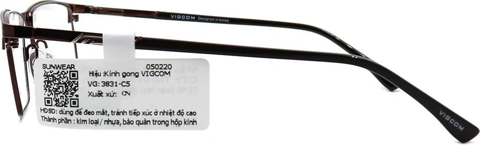 Gọng kính chính hãng Vigcom VG3831