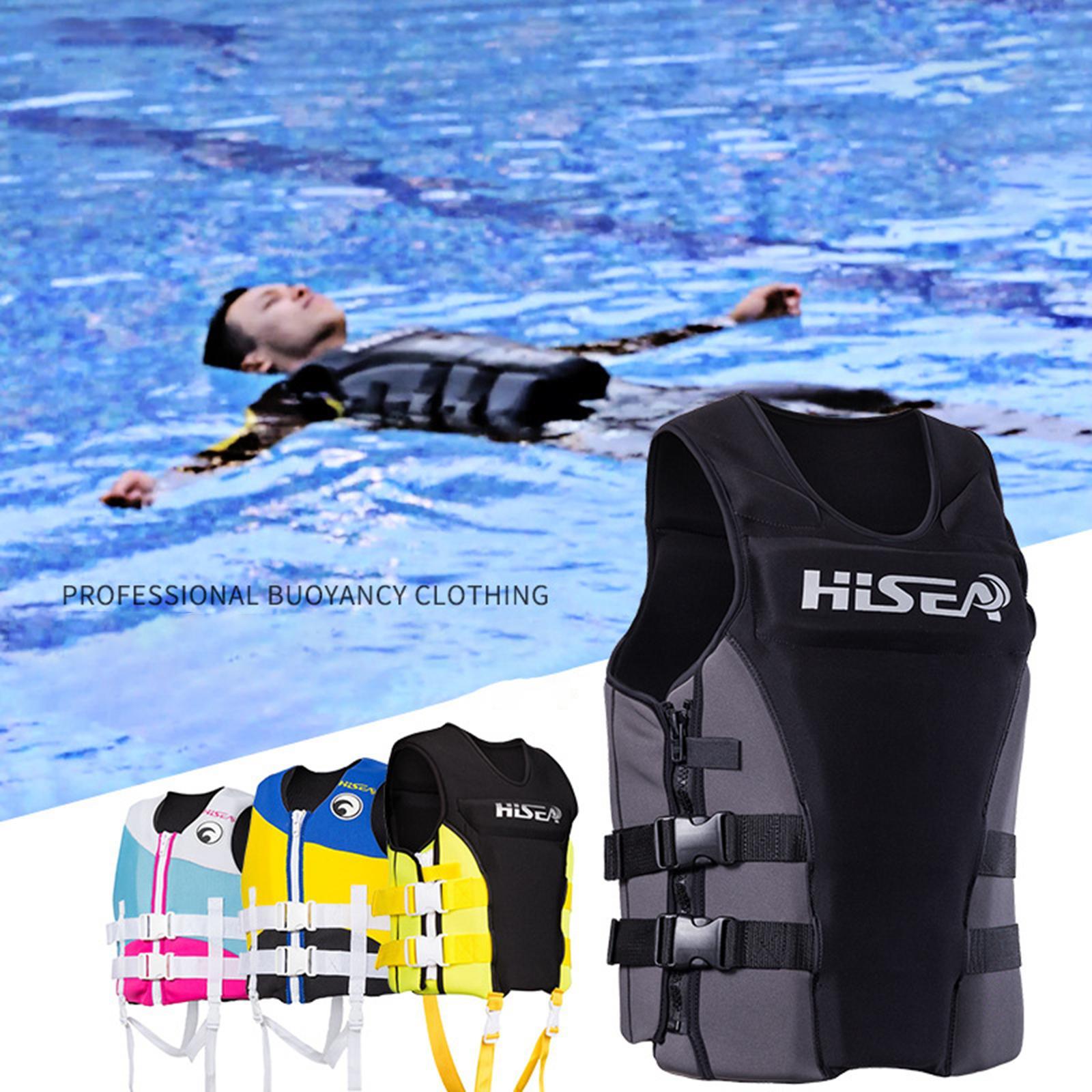 Safety Life Jacket Vest Kayaking Buoyancy Motorboat Fishing
