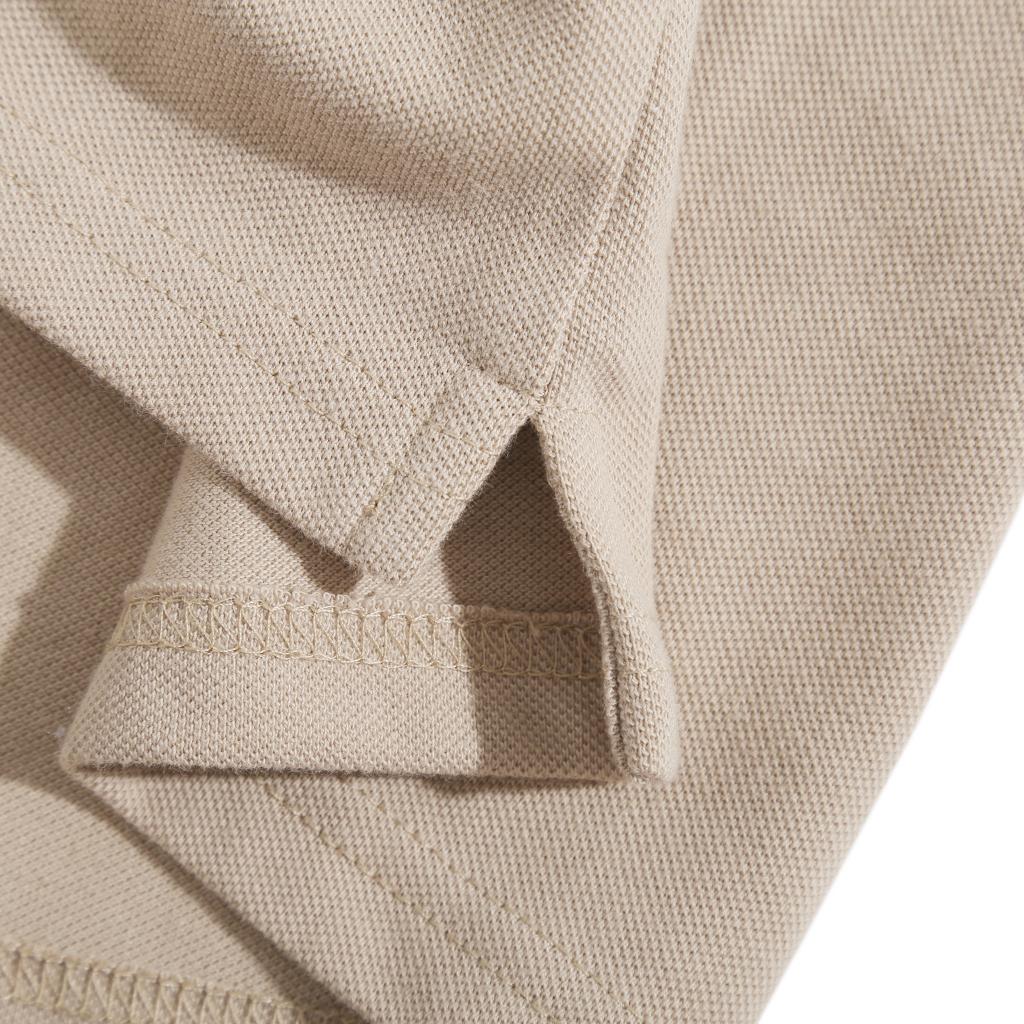 Áo Polo Nam Cao Cấp Có Cổ BY COTTON CÀ PHÊ SỮA BO TỔ ONG Nam Tính, Thanh Lịch, Sang Trọng, Trẻ Trung