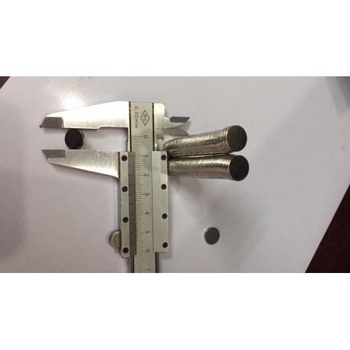 50 viên Nam châm trắng đất hiếm 10x1.5mm