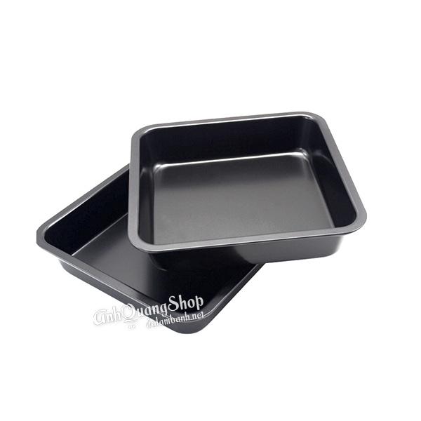 Khuôn gato vuông chống dính 22 cm