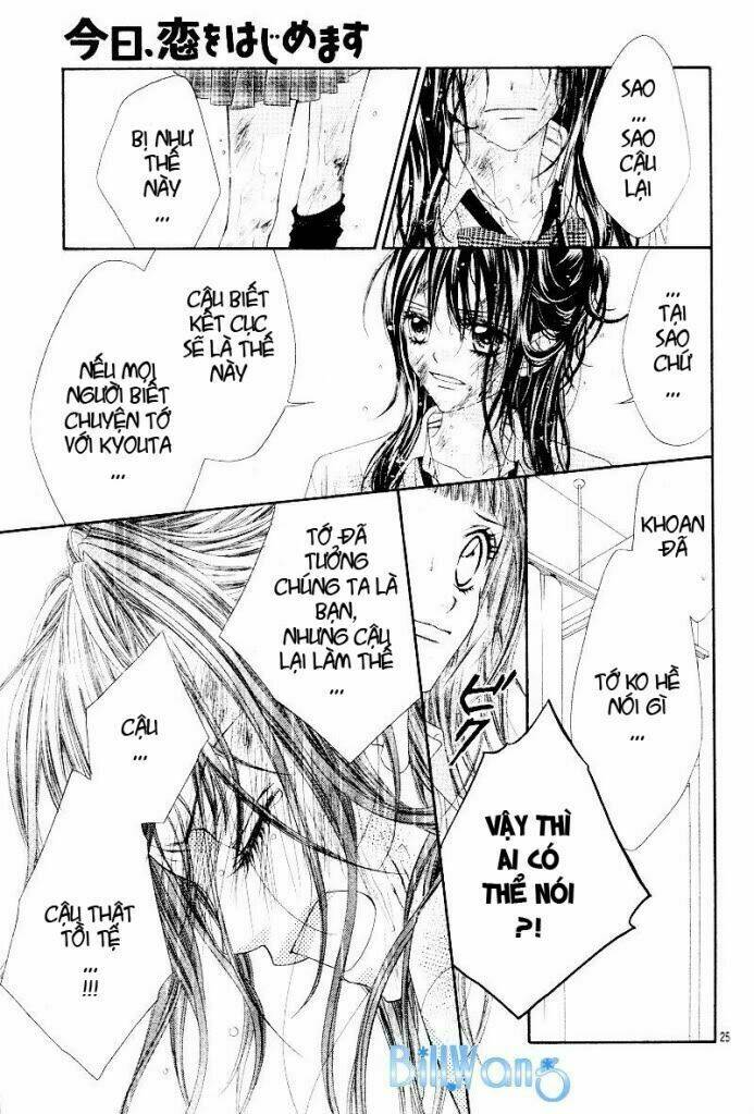 kyou, koi wo hajimemasu - mộng mơ đầu đời chapter 21 26