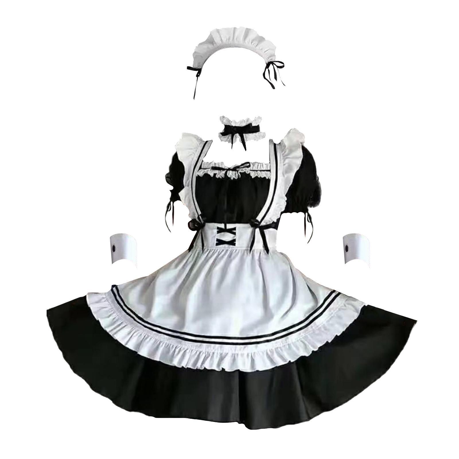 Maid Costume Maid Dresses Classic Japanese Anime Maid Outfit S