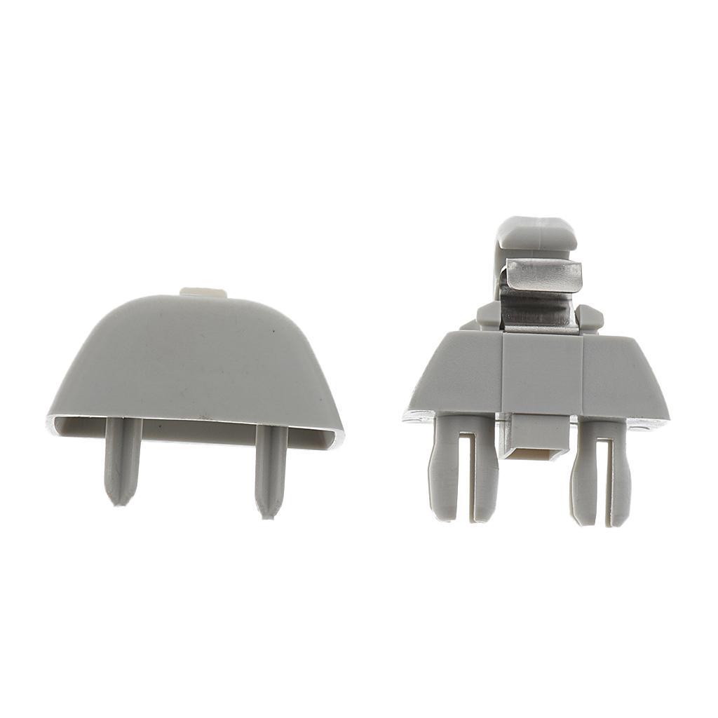 2 Pieces Inner Sun Visor Hook Clips For Audi A6 C6 VW for Passat Polo
