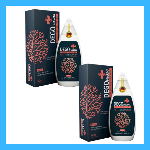 Combo 2 Chai Dego Pharma - Dầu gội sạch vảy gàu mảng trắng, hết ngứa da đầu