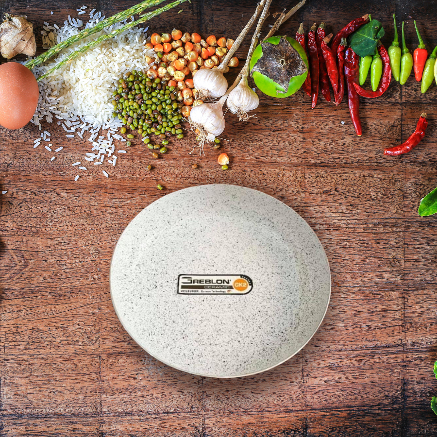 Khay lót chiên nướng Rapido men ceramic chống dính đường kính 20cm dùng trong nồi chiên không dầu