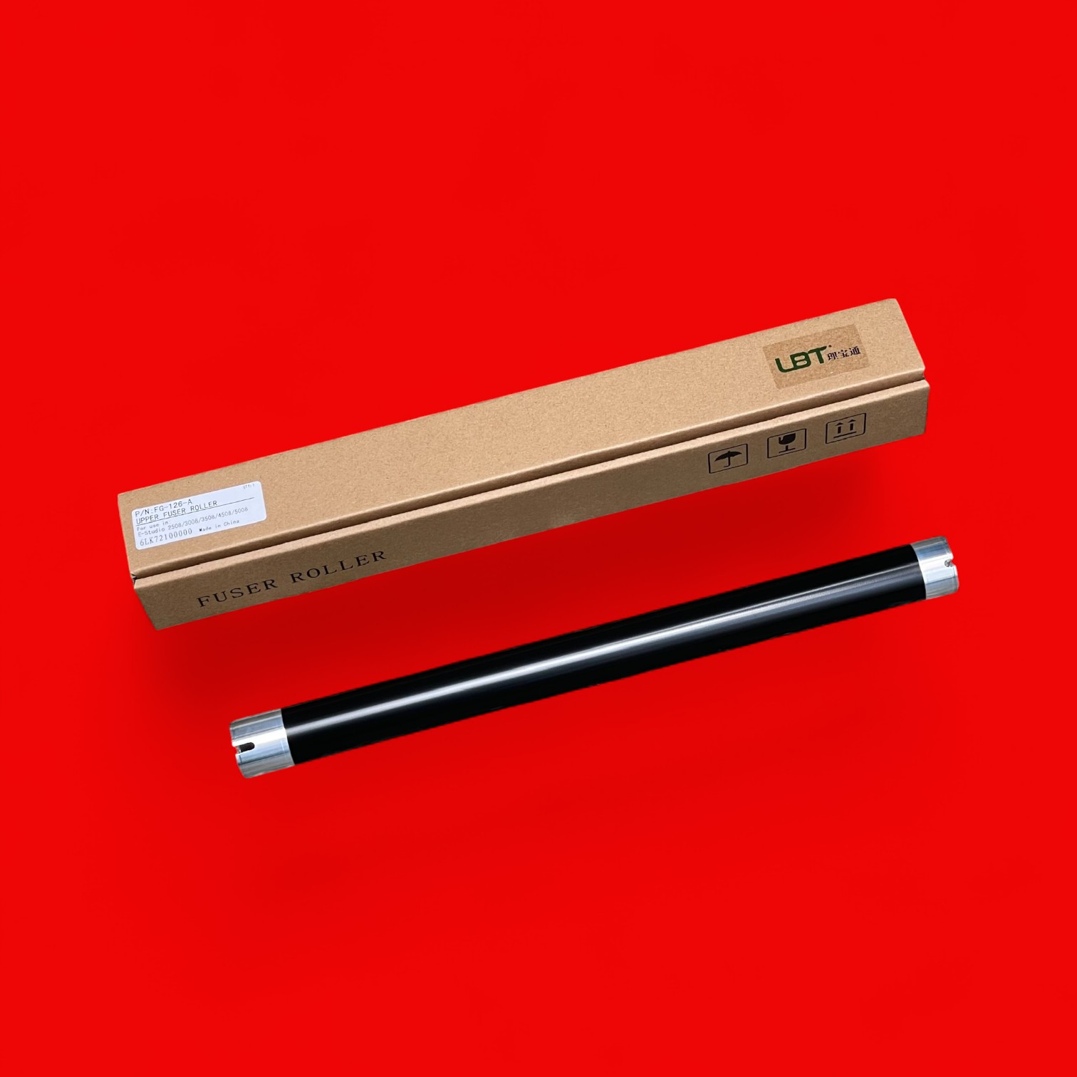 Ru Lô sấy cho máy photocopy Toshiba 2008A/ 2508A/ 2518A/ 3018A/3008A/ 3508A/ 3518A/ 4518A/ 4508A/  5008A/ 5018A/ 2528A/ 3028A/ 3528A/ 4528A/ 5028A - Hàng nhập khẩu