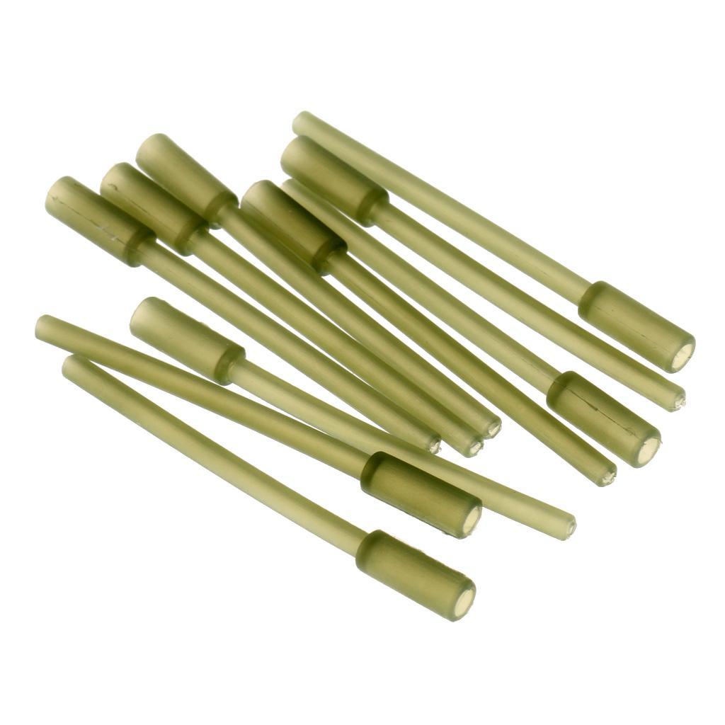 10/20/30pcs Angling Supplies Plastic Inline Carp Coarse Lead Mould Inserts Tubes 60mm