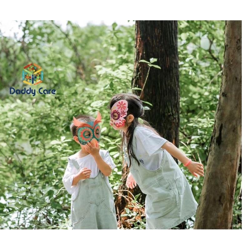 Đồ Chơi Stem Mặt Nạ Giấy Hình Động Vật 3D Animal Paper Masks Mideer, Đồ Chơi Giáo Dục Cho Bé