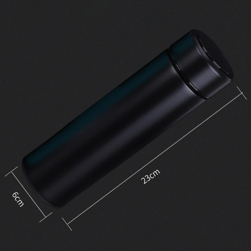 Logo Tùy Chỉnh Thông Minh Chân Không Bình Đèn Led Hiển Thị Nhiệt Độ Cà Phê Bình Nước Tumbler Rò Rỉ Không Thấm Nước