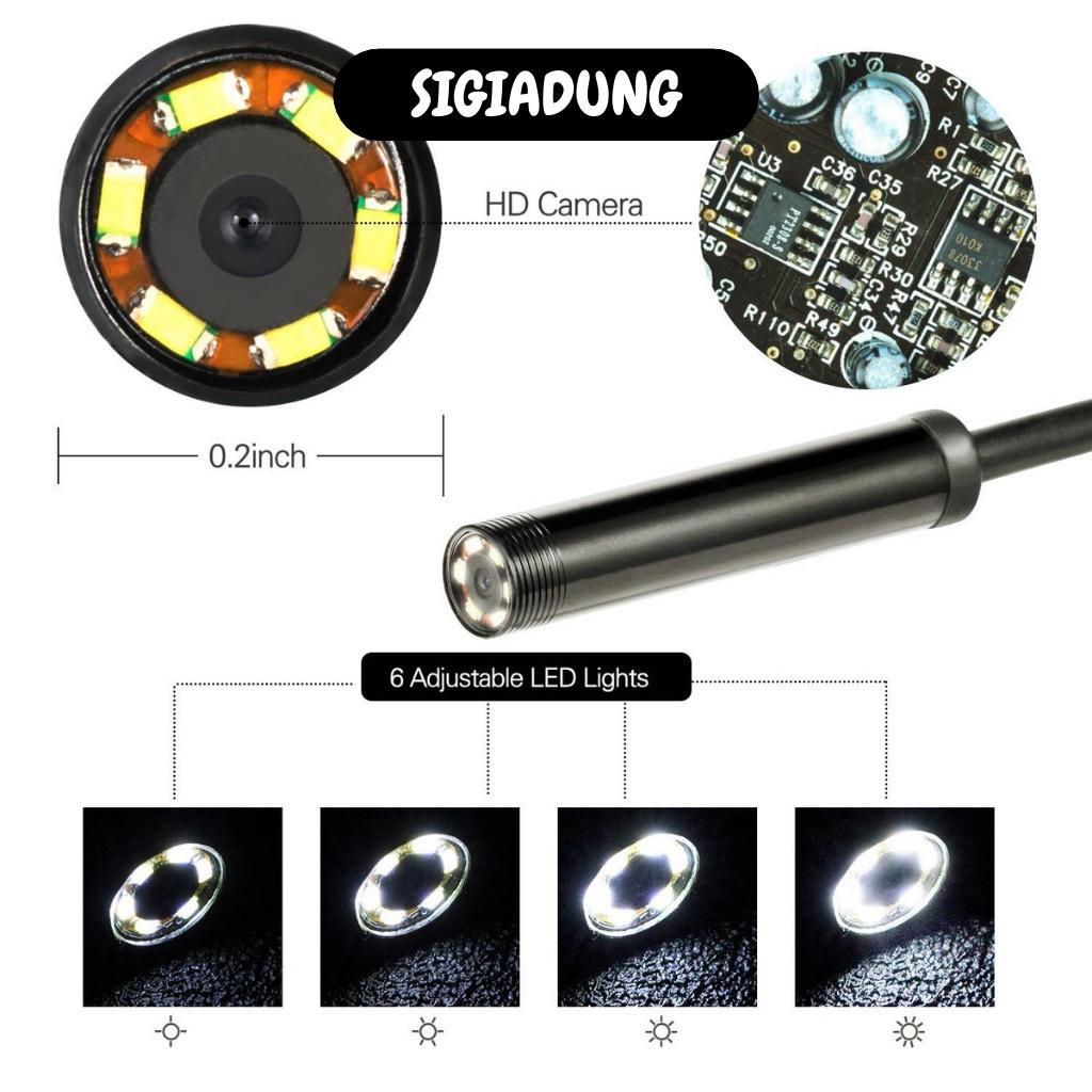 Camera Nội Soi - Camera Nội Soi Chống Nước, Kiểm Tra Tường, Ống Dẫn Androi 5.5mm 8826