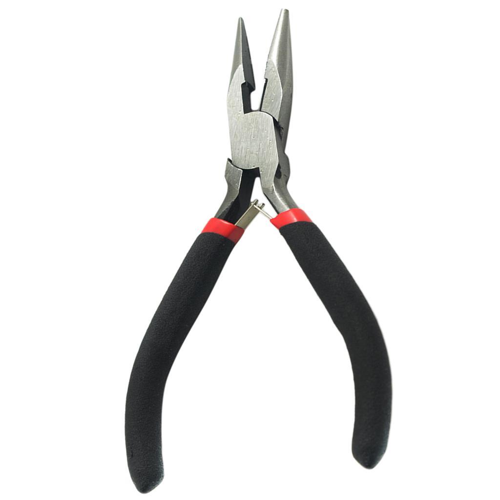 DIY 4.5'' Mini Needle Nose Jewelry Pliers DIY Jewelry Making Bead Fixing Pliers Handmade Jewelry Handmade Carbon Steel Tool