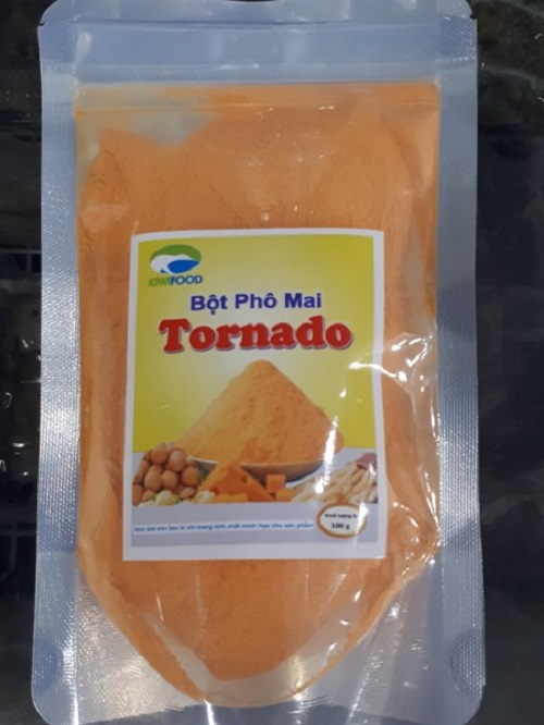 Bột Phô Mai Lắc Tornado Kiwifood Gói 100g