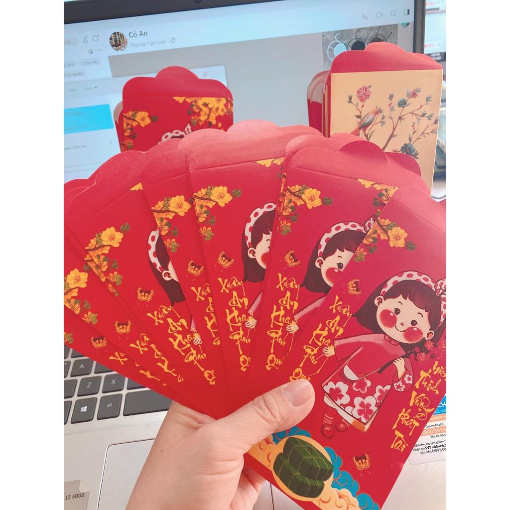 Combo 10 Bao Lì Xì Tết 2022 5k/cái ngẫu nhiên