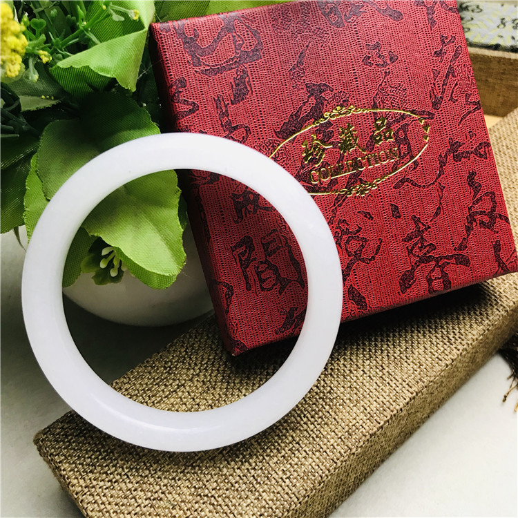 Combo Vòng đeo tay Quý Bà, Chất liệu đá Cẩm Thạch Tự Nhiên, Dòng Calcite, kèm GIẤY GÍAM ĐỊNH Và hộp Gấm lót Nhung Lụa