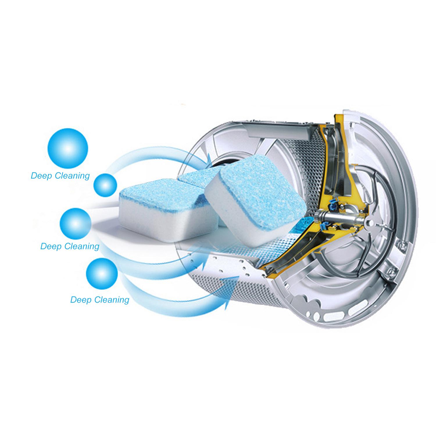 20 viên sủi làm sạch máy giặt chuyên nghiệp