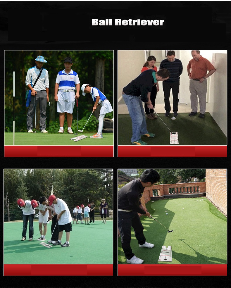 Gương tập putt golf dụng cụ hỗ trợ swing ngoài trời trong nhà