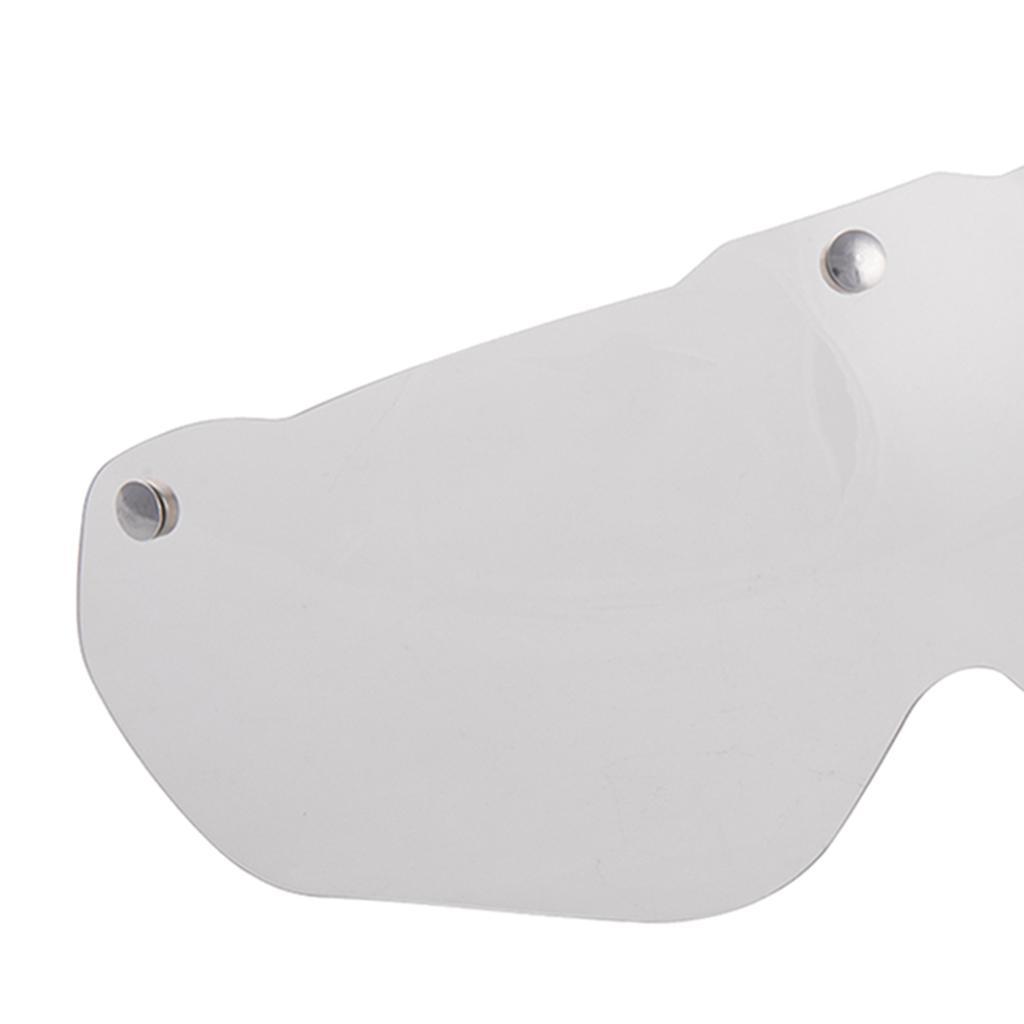 2Pcs Unbreakable Lens Bike Len Visor Lens