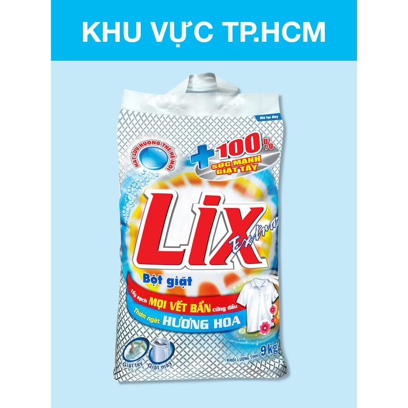 Bột Giặt Lix Extra Hương Hoa 9kg