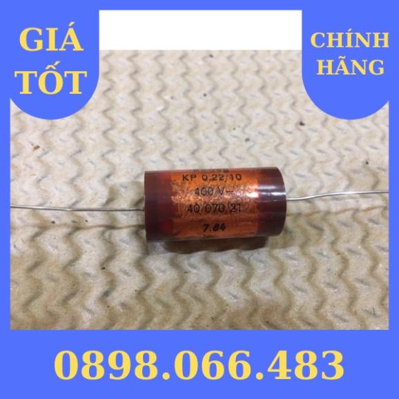 Tụ điện Audio 0.22uf/400VDC Koweg  hàng nhập