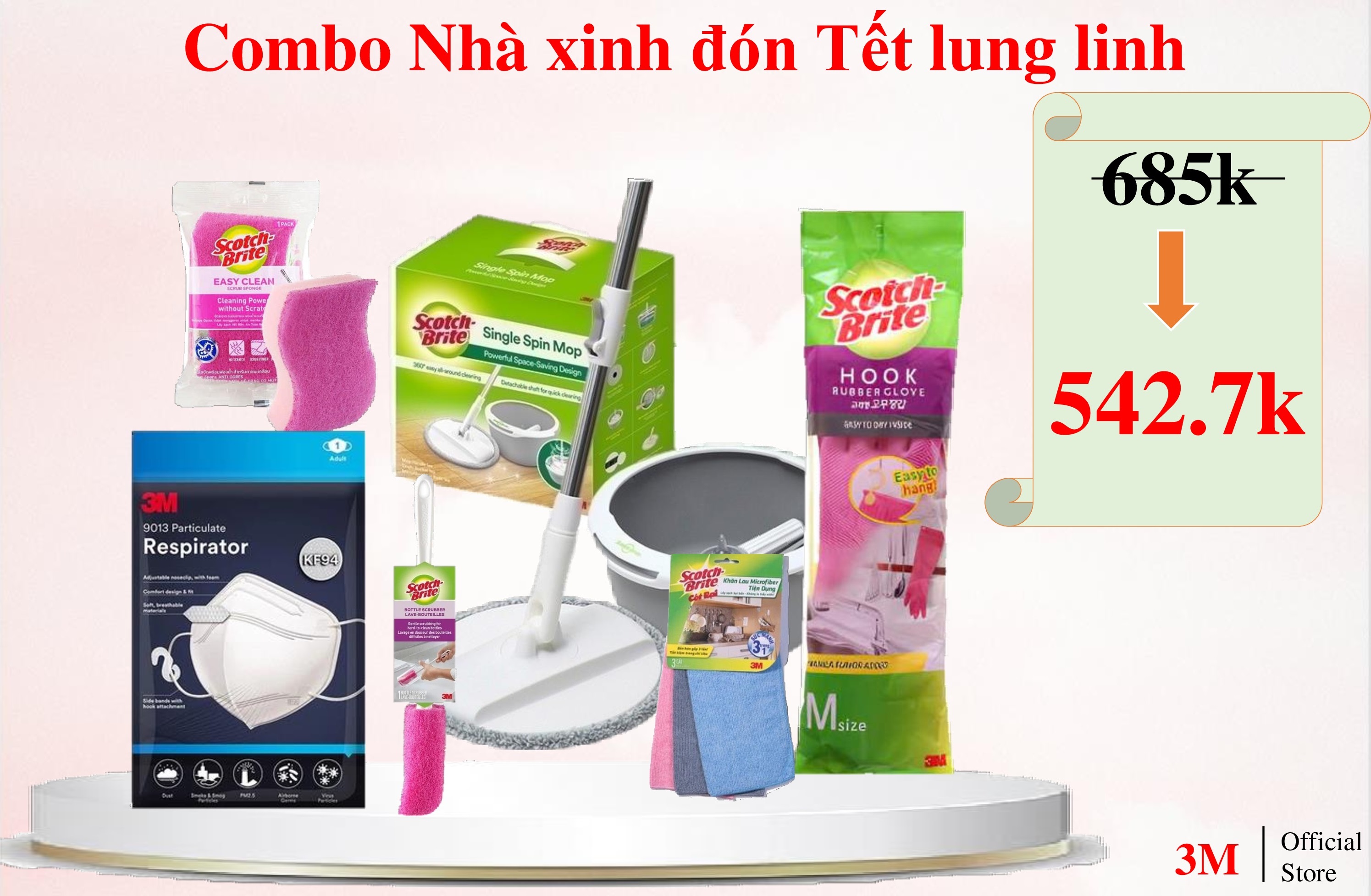 Combo Nhà xinh đón Tết lung linh