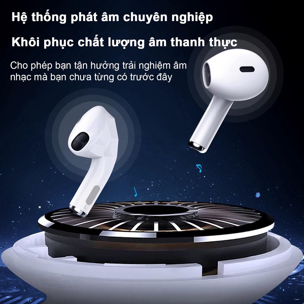 Tai nghe bluetooth tws LINKEETECH P4 không dây mini âm thanh hifi cảm ứng thông minh