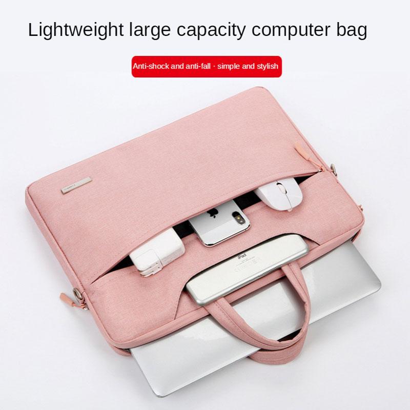 Đa Năng Túi Laptop Business 15.6 16.1 14 13.3 12 Inch Laptop Chống Thấm Nước Dành Cho Macbook Pro 13 15 huawei Túi Laptop HP