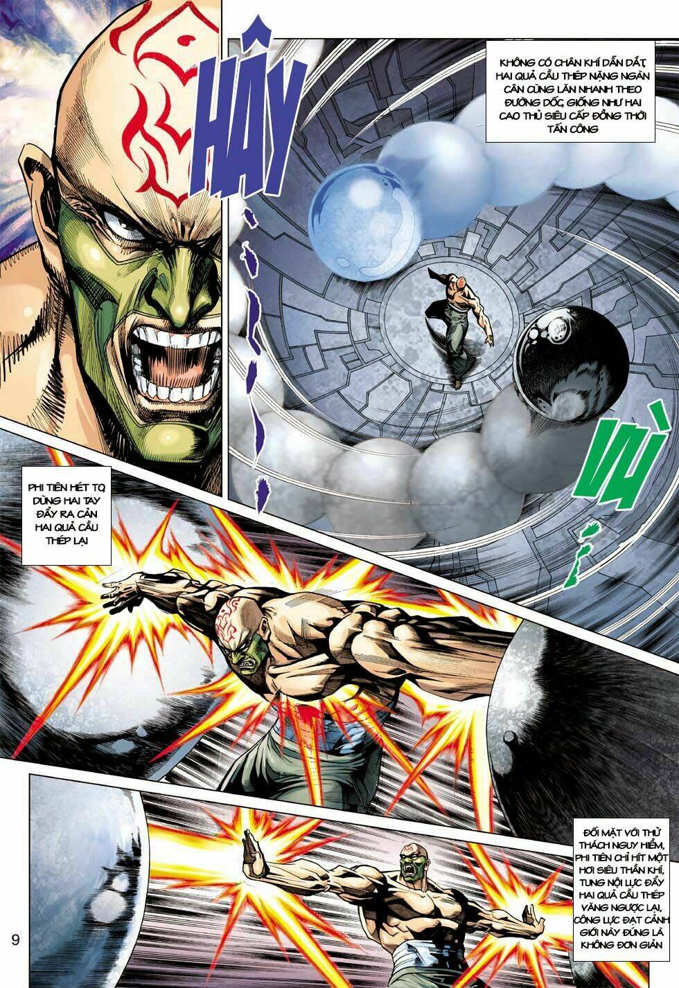 tân tác long hổ môn chapter 400 9