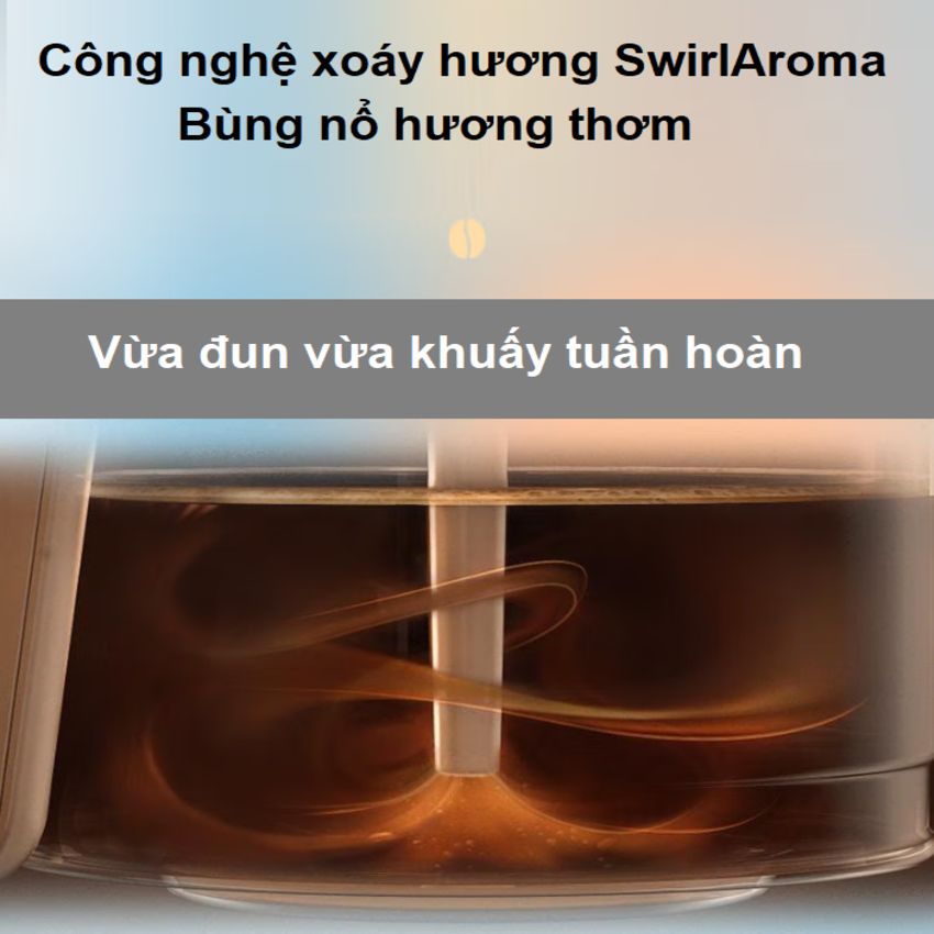 Hàng nhập khẩu máy pha cà phê Drip nhỏ giọt, thương hiệu Hà Lan cao cấp Philips Morgen HD7781/90