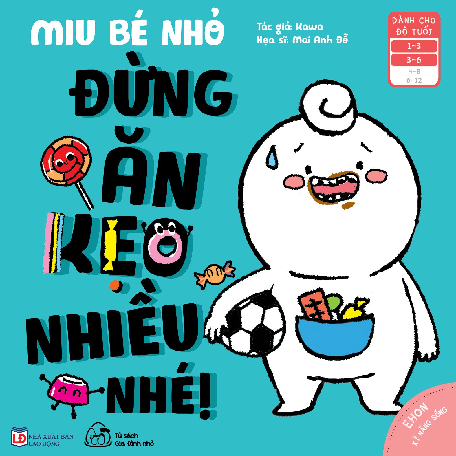 Sách Ehon Kĩ Năng Sống Cho Bé 1-6 tuổi - Miu Bé Nhỏ - Phần 1 + phần 2