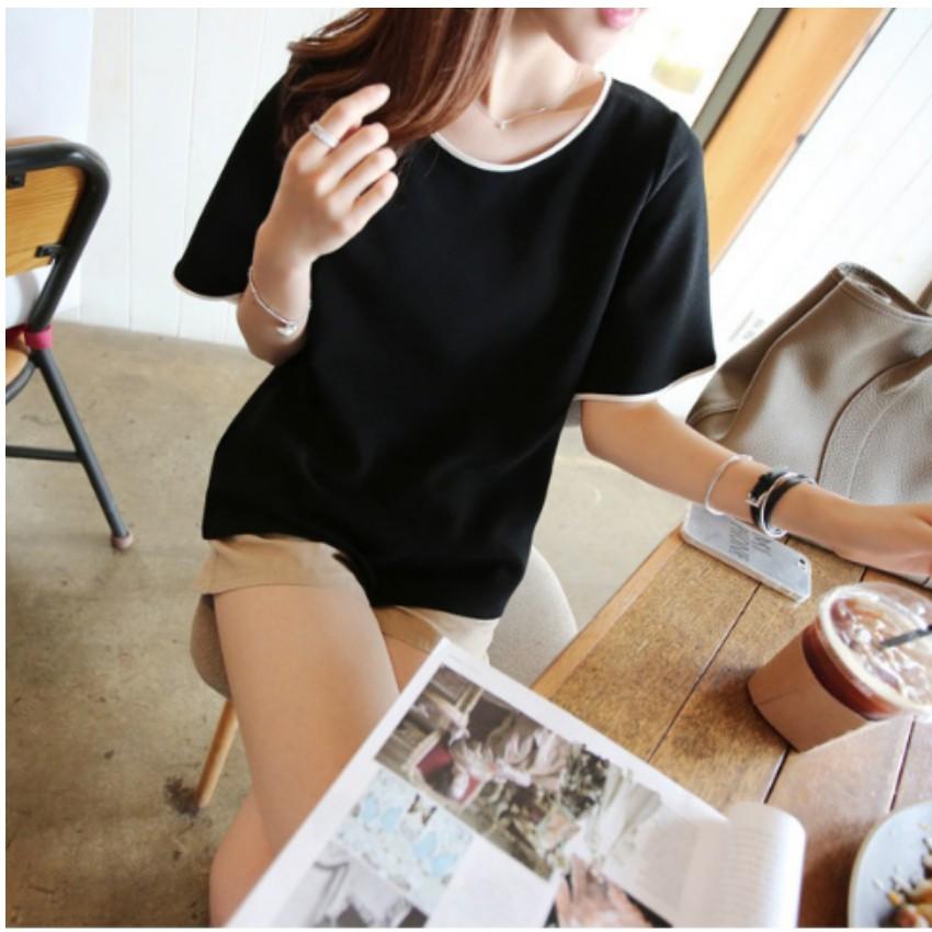 Áo thun nữ ngắn tay phong cách Hàn Quốc 206352 2