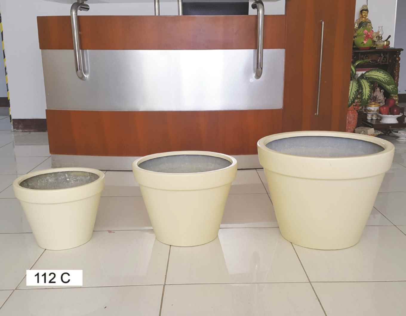 Chậu Compoite tron KGC-112C