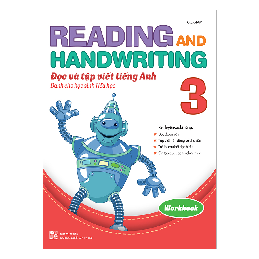 Reading and Handwriting - Đọc và Tập Viết Tiếng Anh Dành Cho Học Sinh Tiểu Học 3 (Workbook)