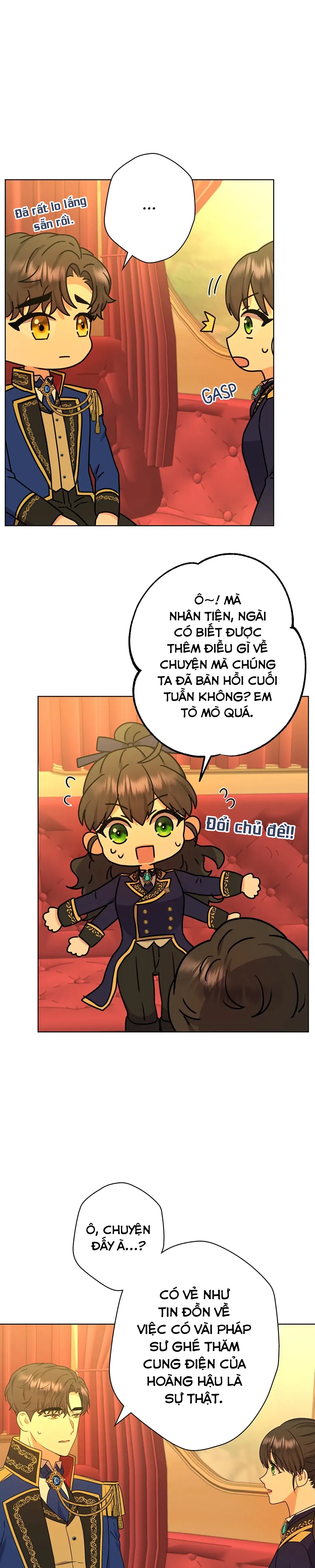 từ hầu gái tôi đã trở thành hoàng hậu chapter 47.1 9