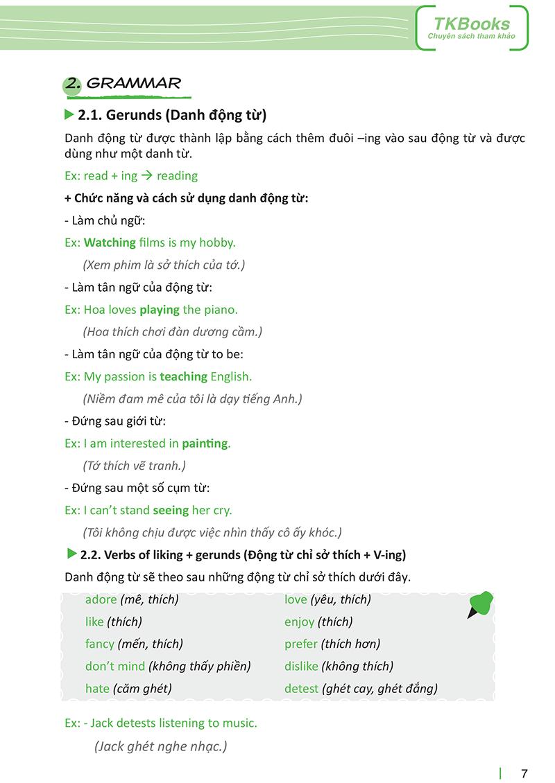 Sách Tổng Hợp Kiến Thức Và Bài Tập Tiếng Anh - Lớp 8