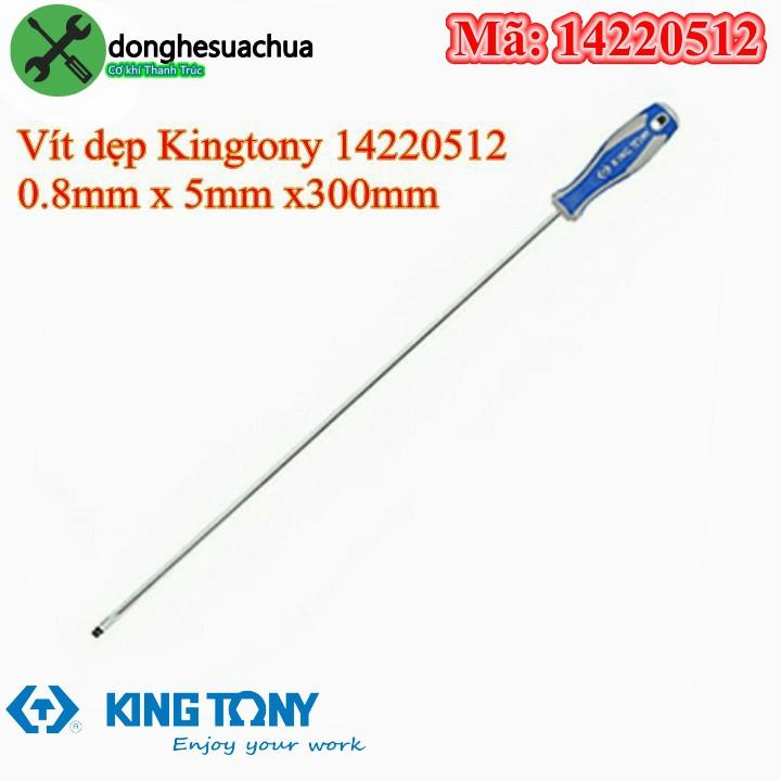 Vít dẹp Kingtony 14220512 0.8 x 5 x 300mm