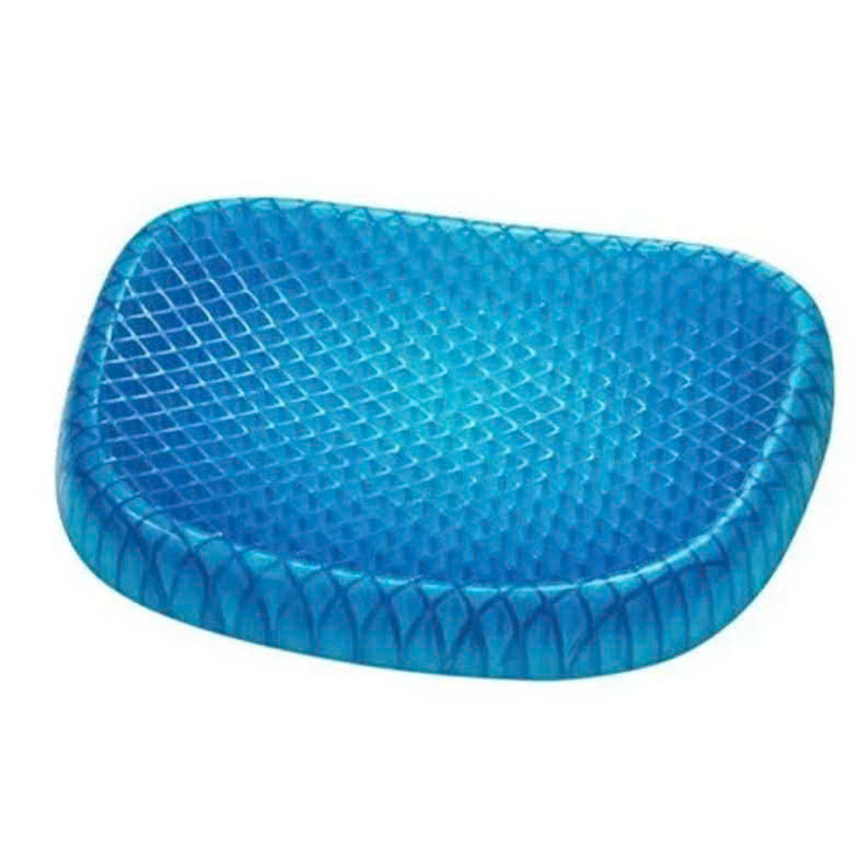 Đệm Nệm Ngồi 2 Lớp 3D Silicon Cao Cấp Thoáng Khí Ghế Văn Phòng Chống Đau Mỏi - Cấu Trúc Tổ Ong 3D Tặng Kèm Vỏ Theo