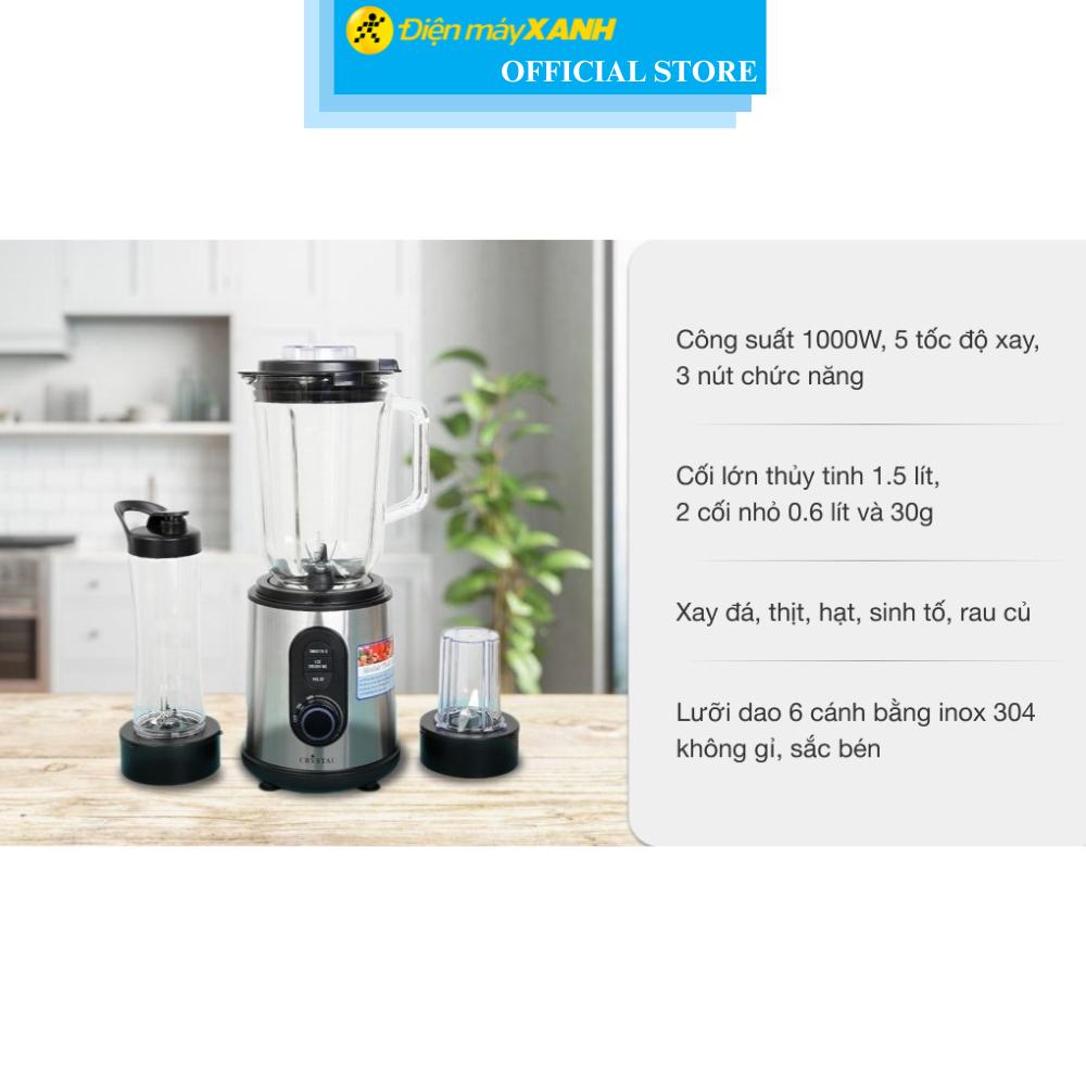 Máy xay sinh tố đa năng Crystal TB-6810A - Hàng Chính Hãng