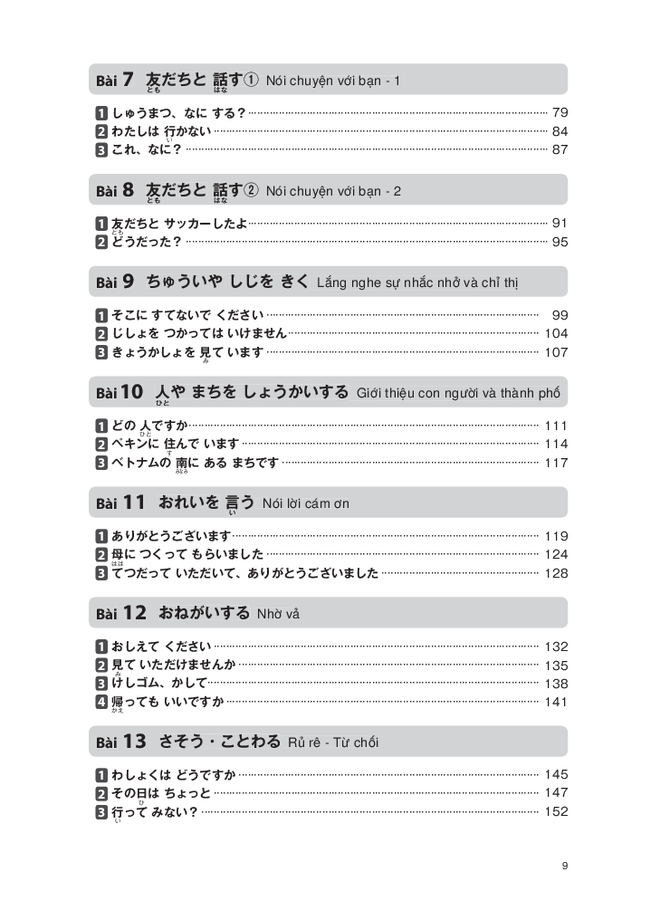 Tsunagu Nihongo Tiếng Nhật Kết Nối Sơ Cấp - Sách Giải Thích Ngữ Pháp (Phiên Bản Tiếng Việt) - Tsuji Azuko, Ozama Ai