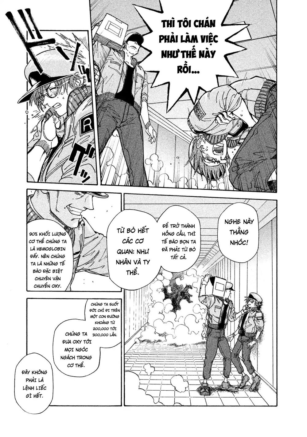 biệt đội tế bào black - hataraku saibou black chapter 1.1 27