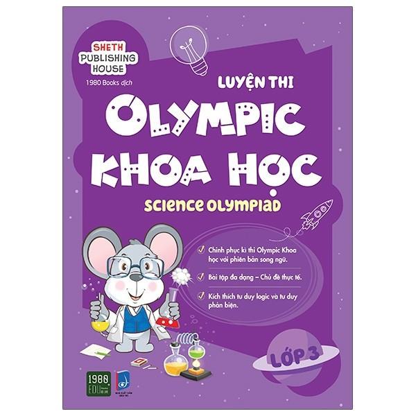 Sách Luyện thi Olympic khoa học Lớp 3 - BẢN QUYỀN