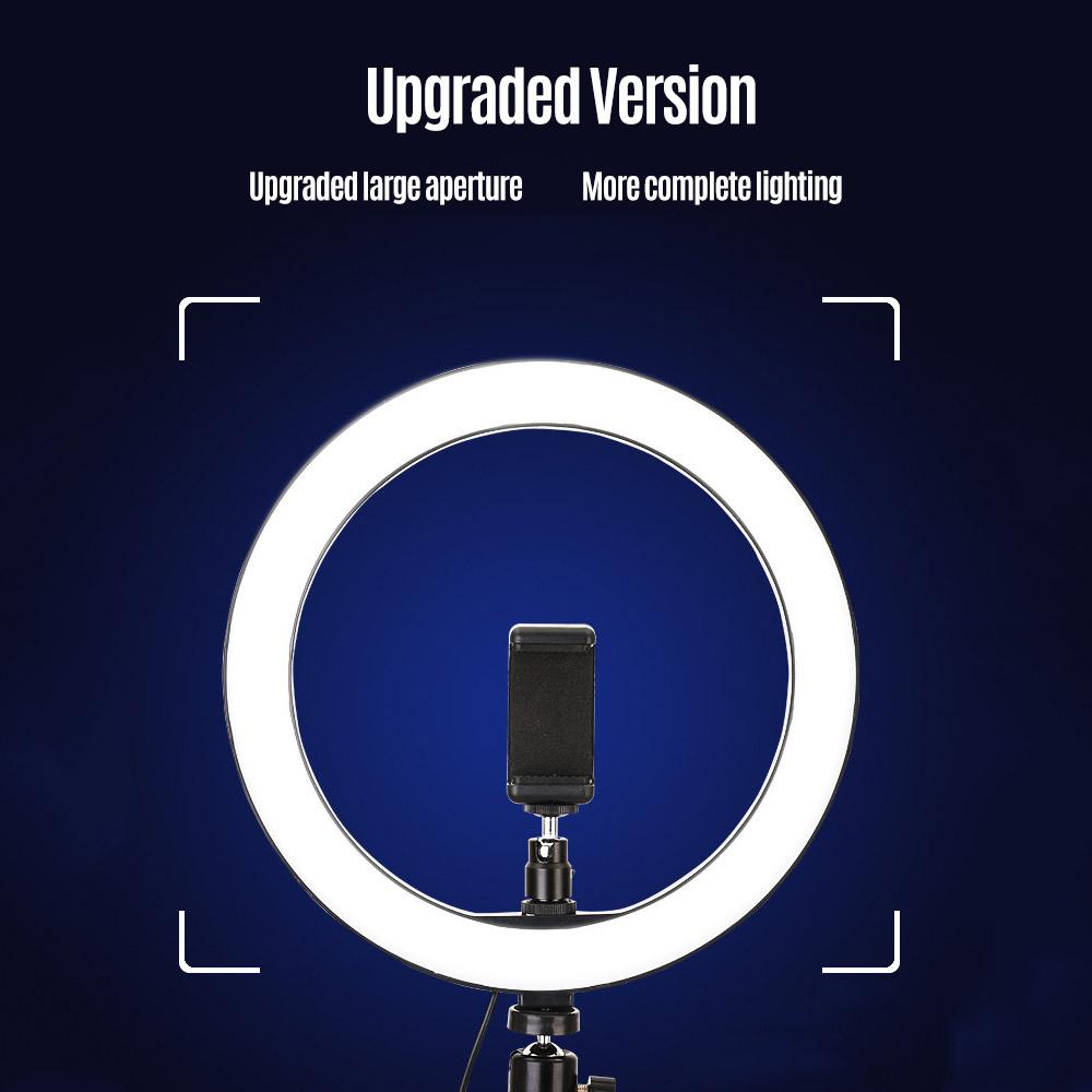 Đèn LED để chụp ảnh Trang điểm phát trực tiếp YouTube 26cm