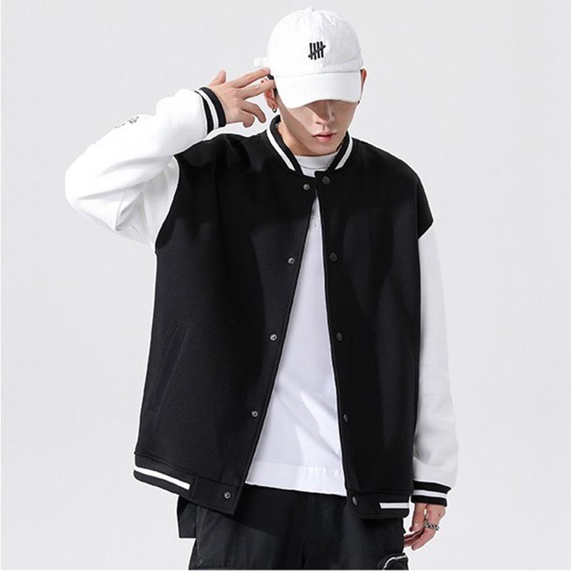 Áo Khoác Bomber Nam Nữ Unisex Phối Tay Trắng In Chữ Form Rộng Thời Trang Zenkonu AO KHOAC NAM 047V1